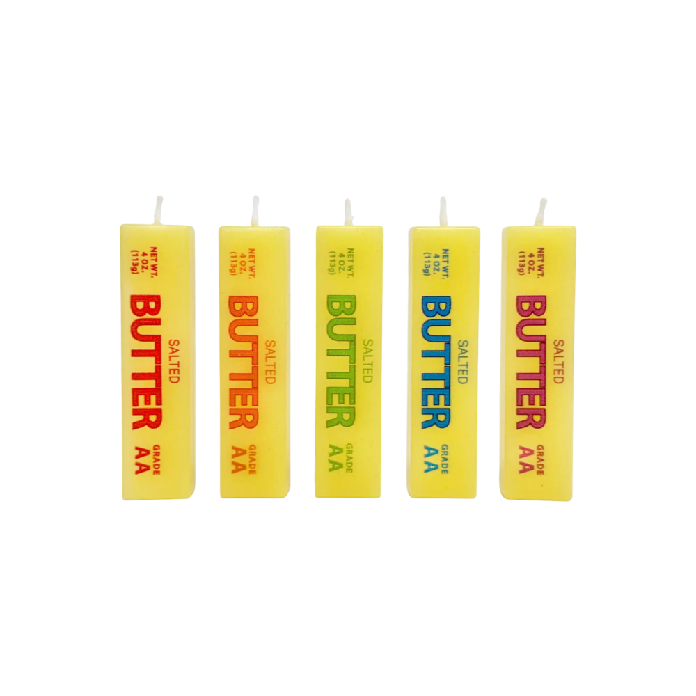 Butter Cake Candles