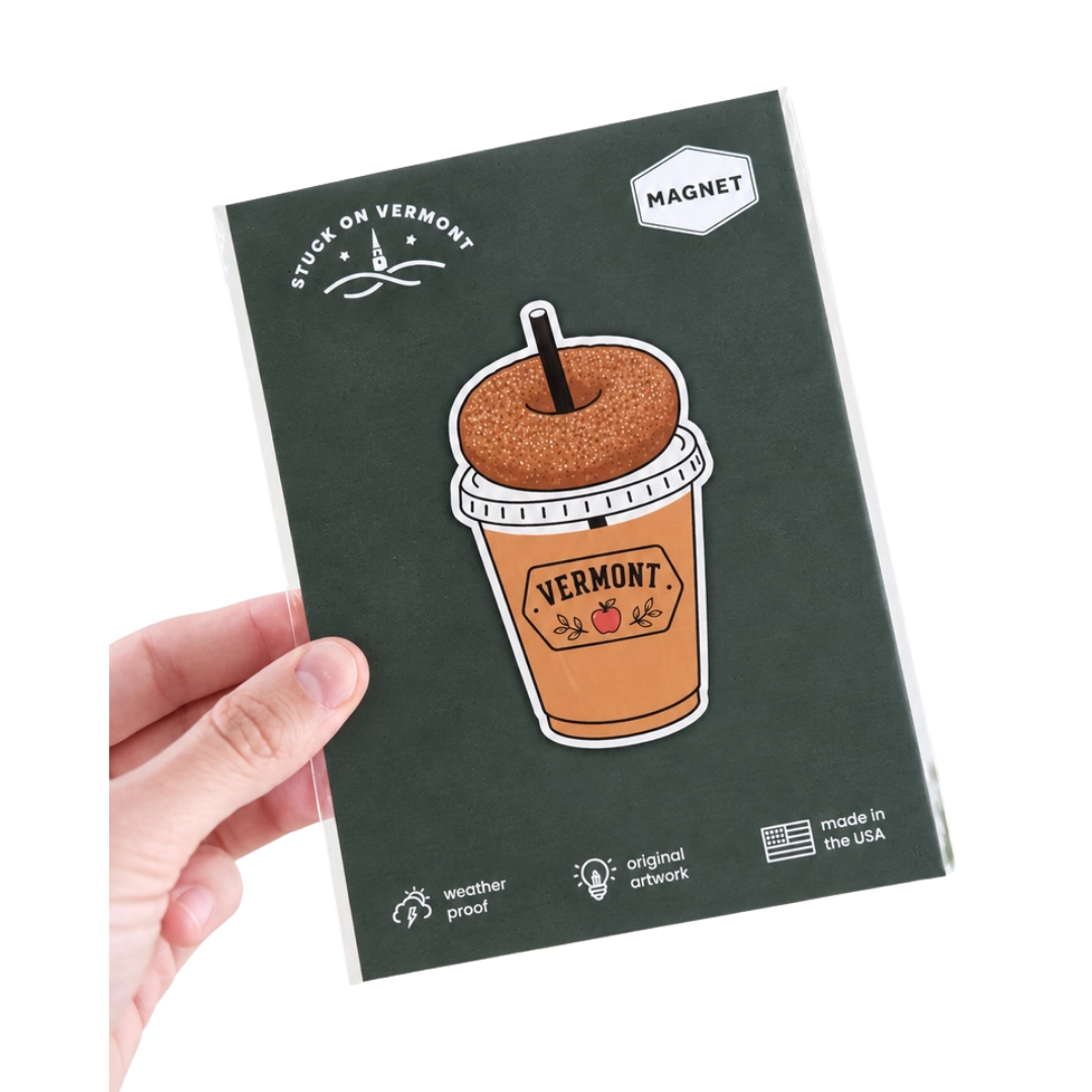 Vermont Apple Cider & Donut Magnet