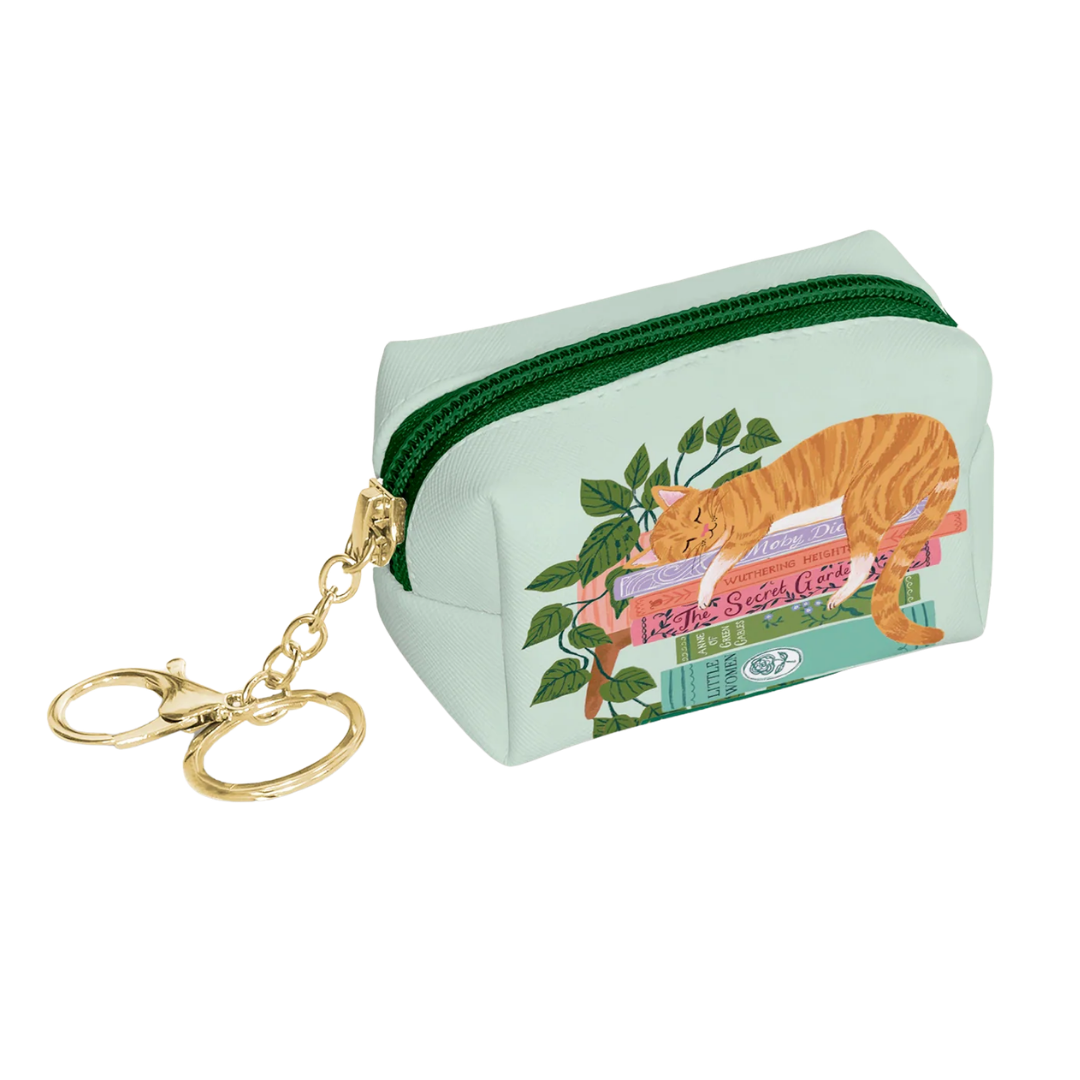 Cozy Reads Key Chain Pouch