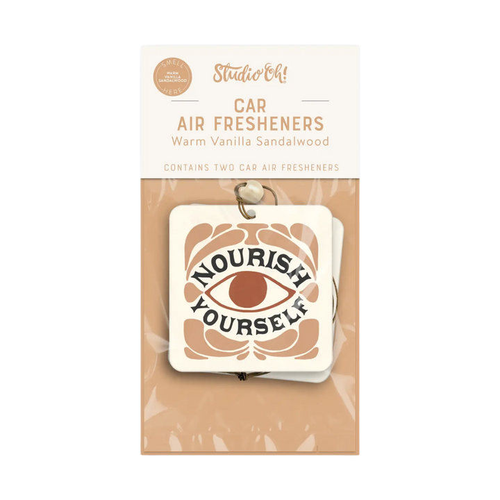 "Nourish Yourself" Car Air Freshener