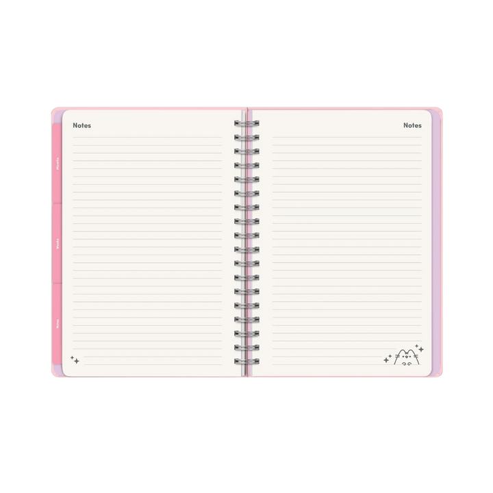 Pusheen Sparkles Undated Tri-Tab Planner