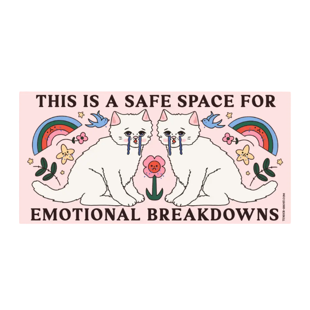 Emotional Breakdowns Bumper Magnet