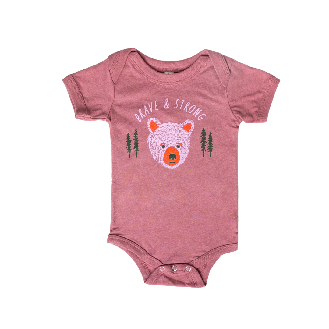 Brave and Strong Onesie