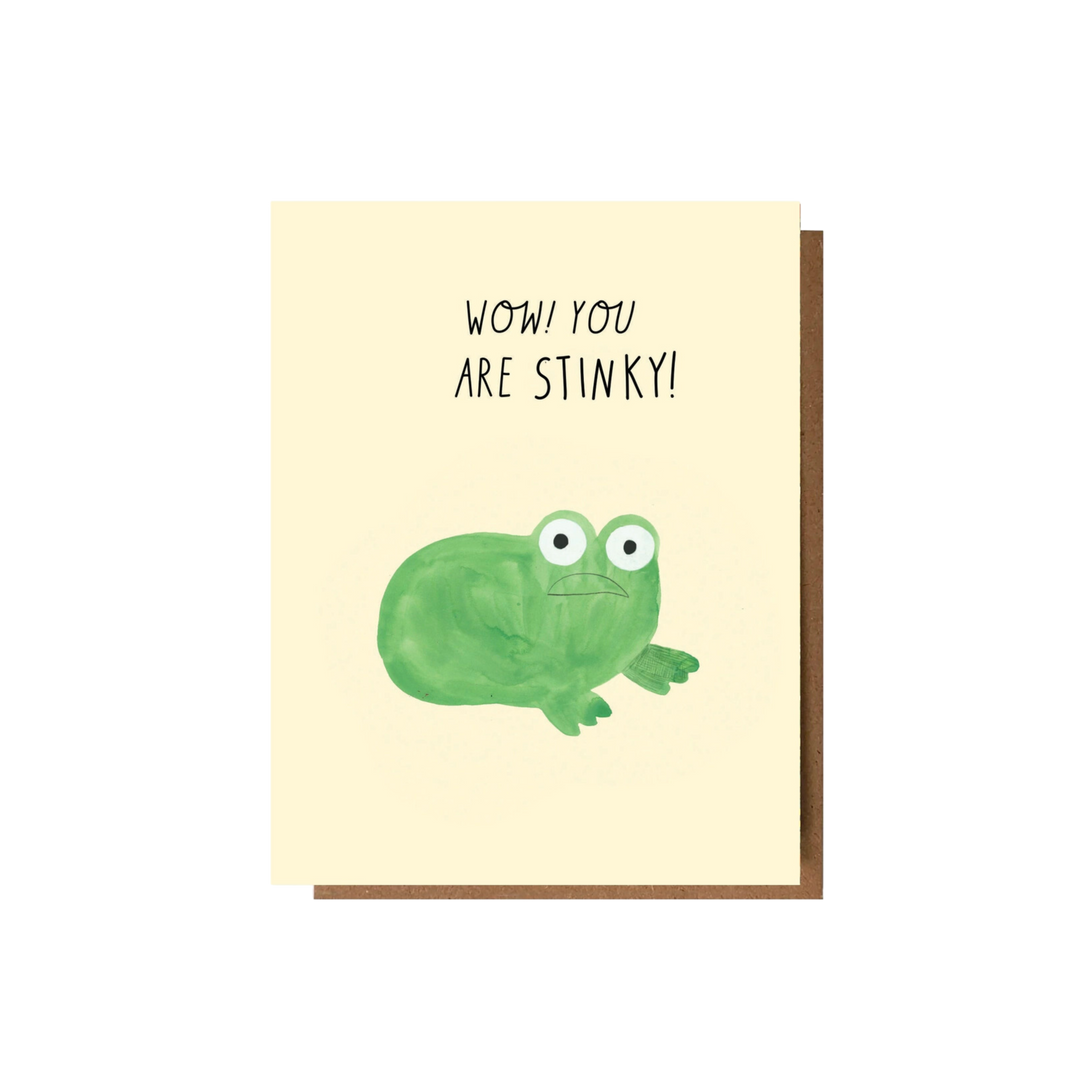 Wow You Are Stinky! Card