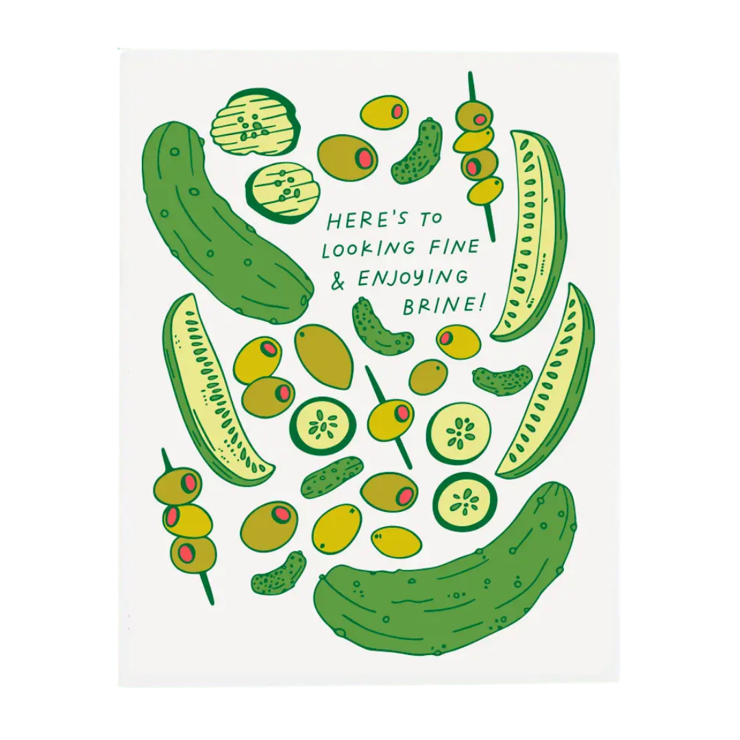 Feeling Brine Birthday Card