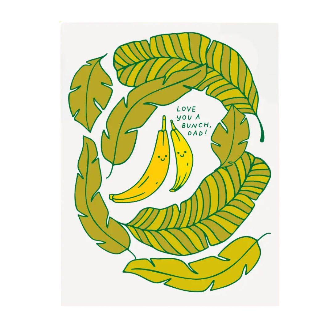 Bananas Dad Card