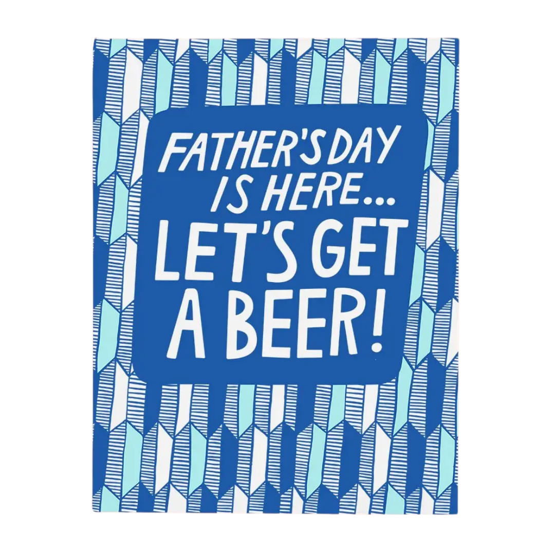 Father's Day Beer Card
