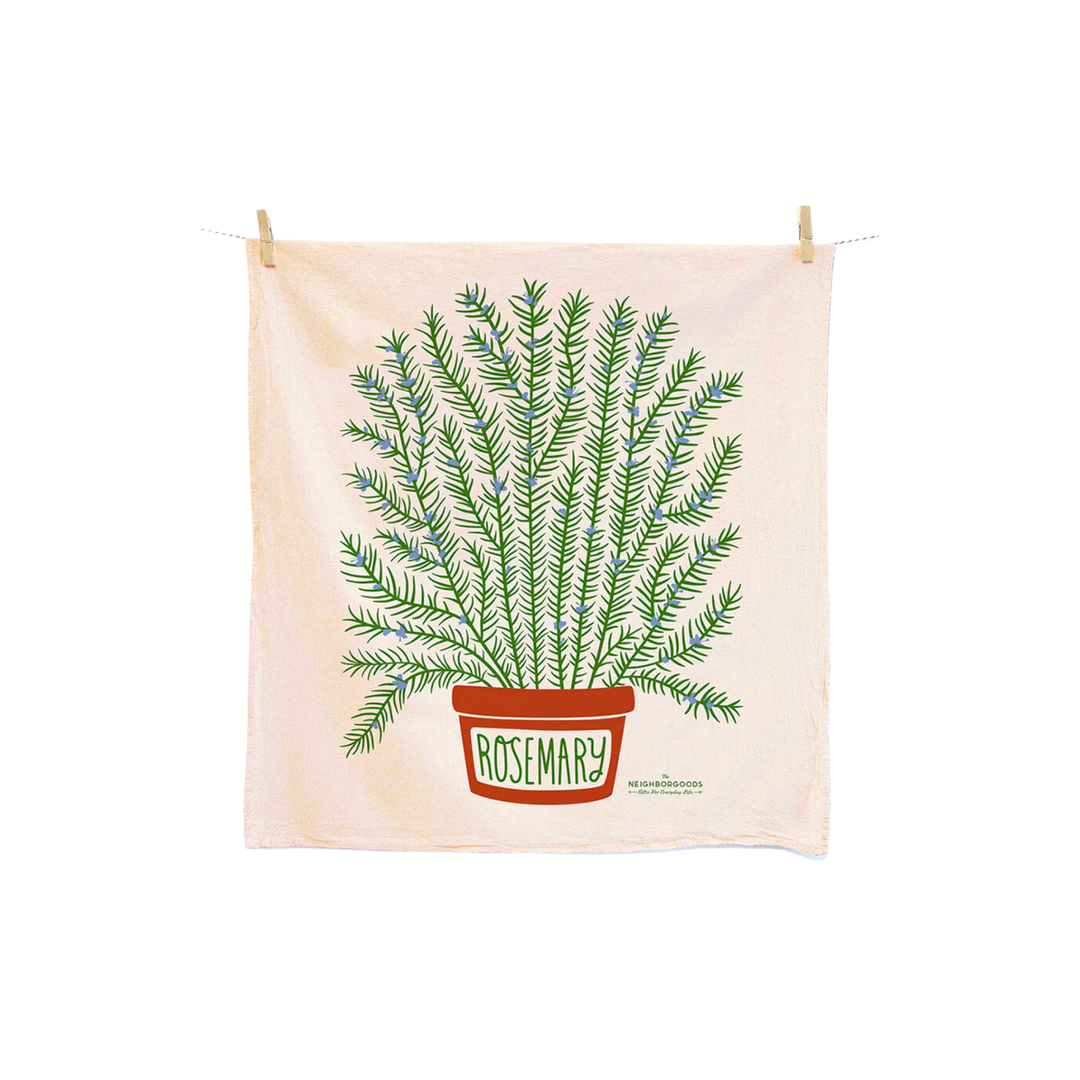 Rosemary Dish Towel