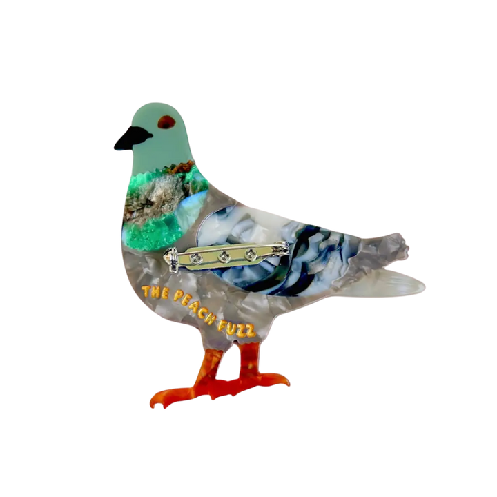 Pigeon Brooch