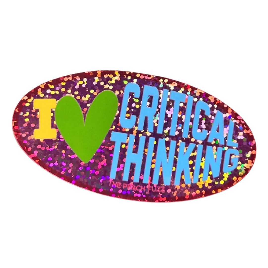 Critical Thinking Sticker