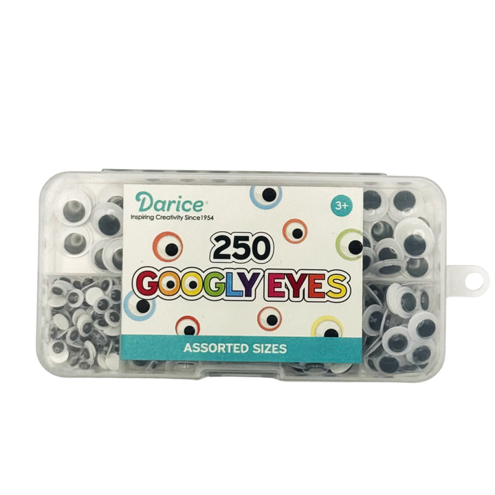 250 Piece Assorted Googly Eyes