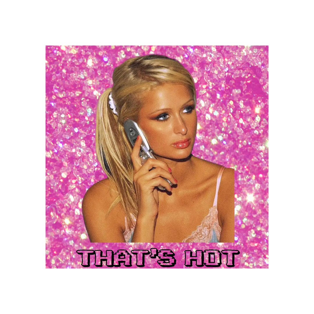 "That's Hot" Paris Hilton Sticker