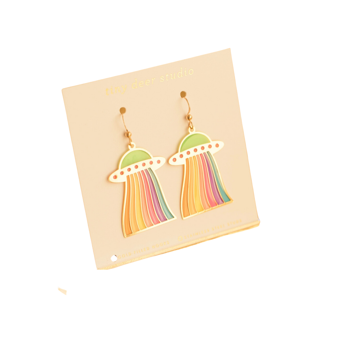 Translucent Ufo Earrings