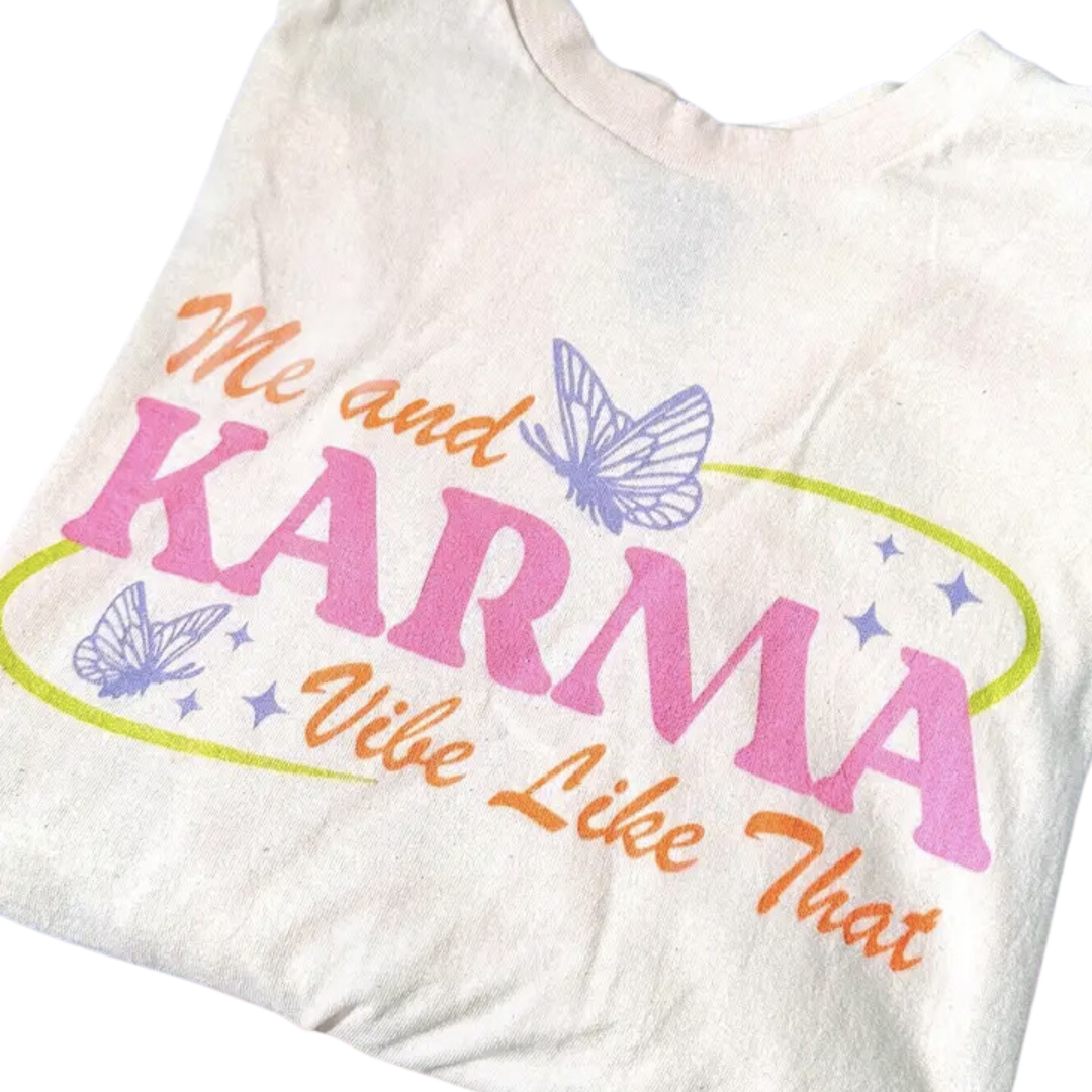 Me & Karma Vibe Like That Tee