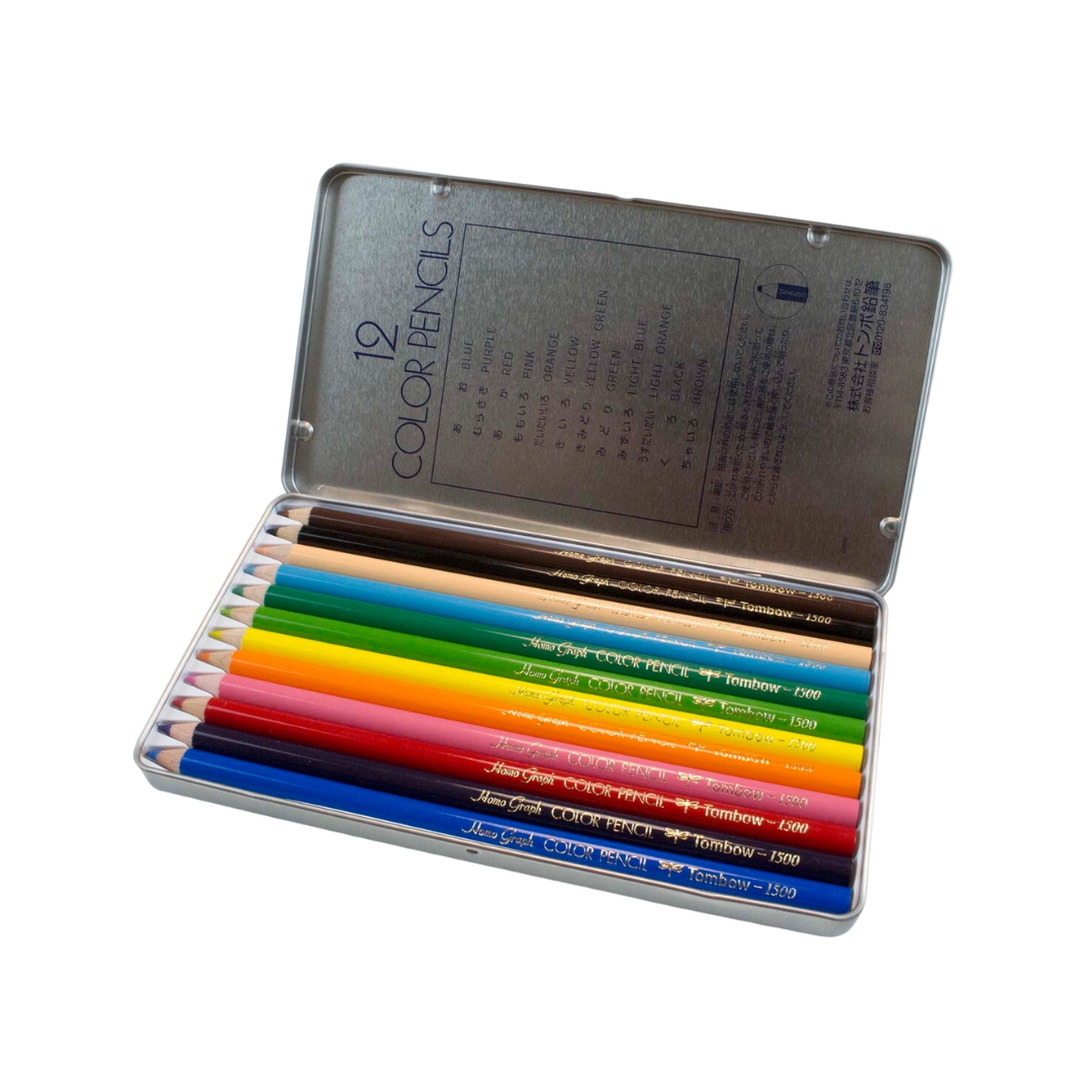 1500 Series Colored Pencils - 12PC Set