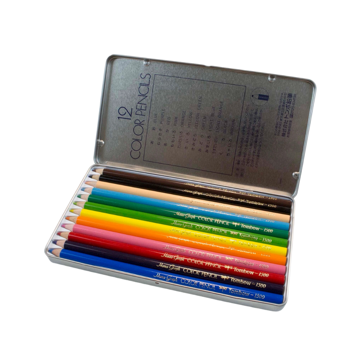 1500 Series Colored Pencils - 12PC Set