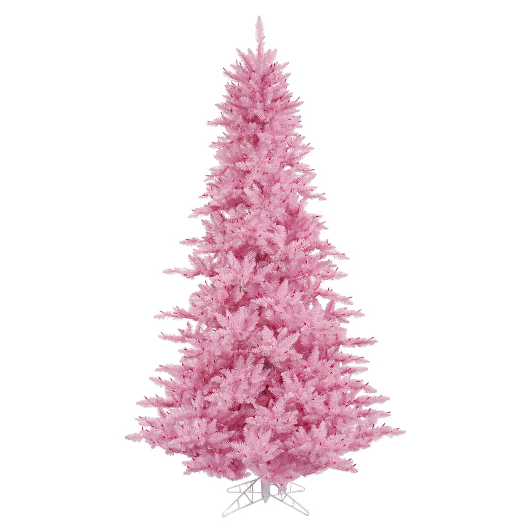 3' Pink Fir Christmas Tree, Unlit