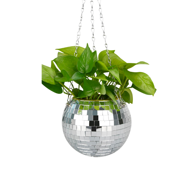 Hanging Disco Ball Planter