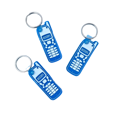 Boobs Cell Phone Keychain