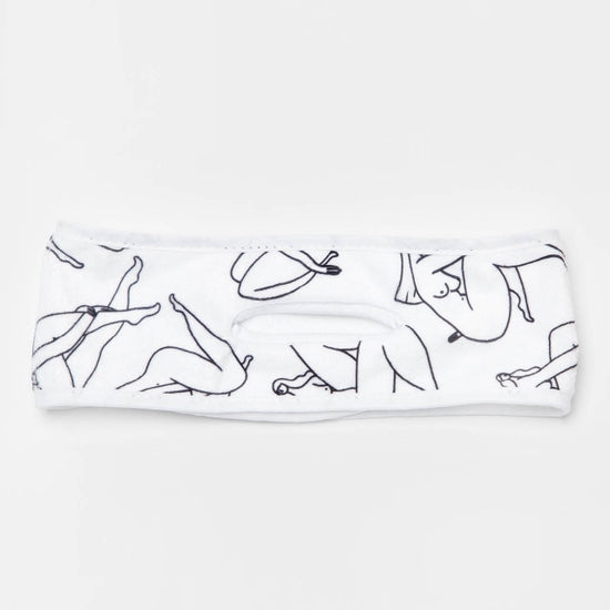 Microfiber Spa Headband - Body Positivity