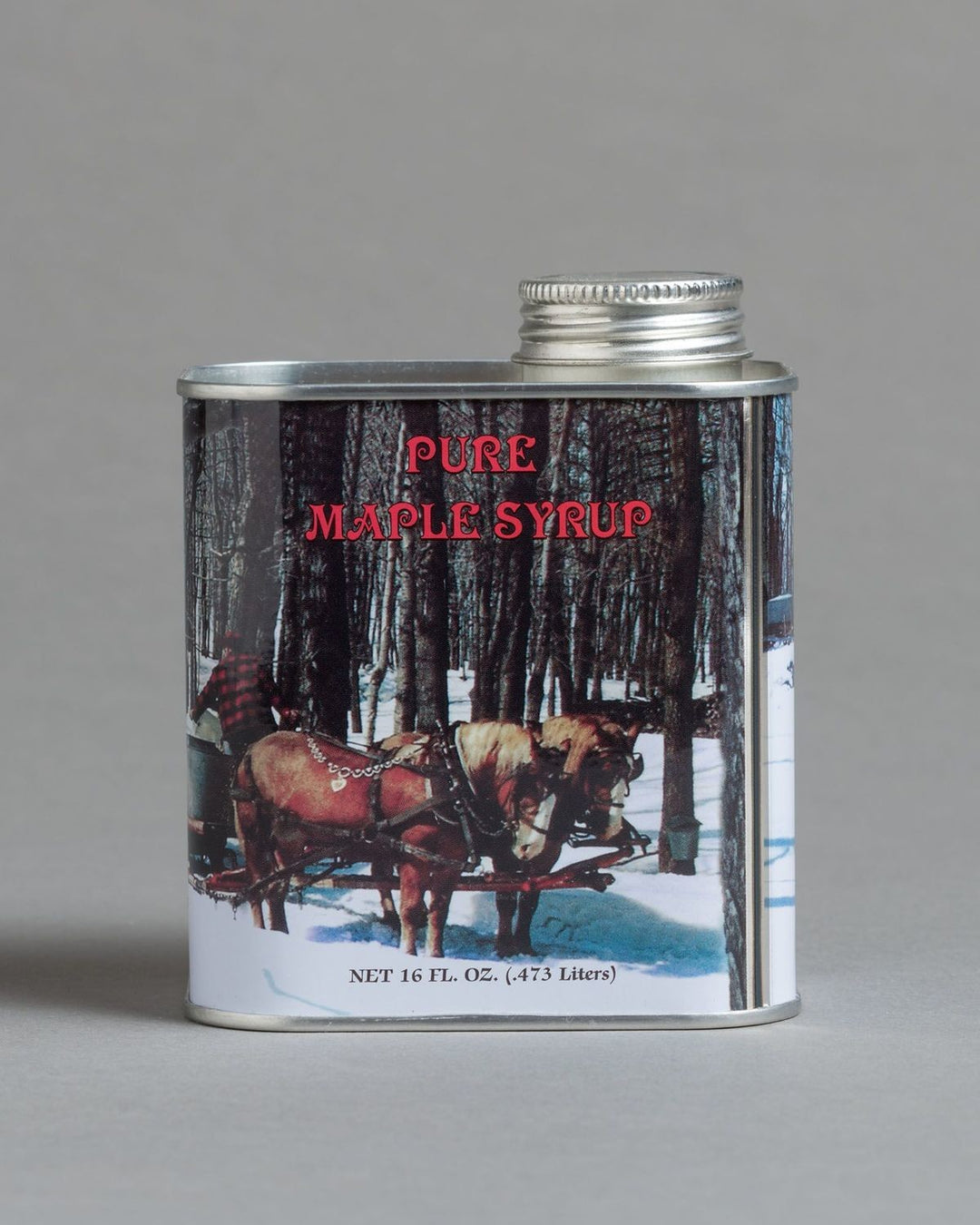 Pure Vermont Maple Syrup Tin Quart