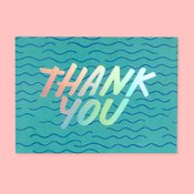 Waves Thank You Cards (Box of 6)