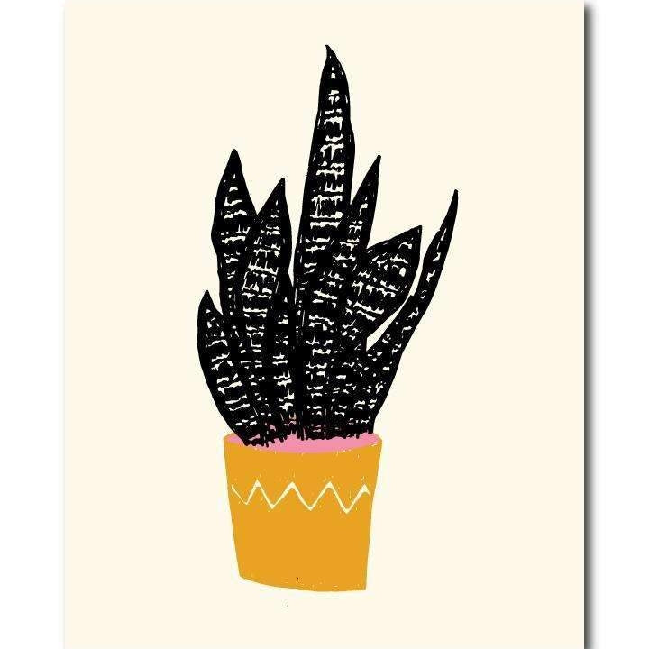 Plant Series No. 1 Botanical Art Print