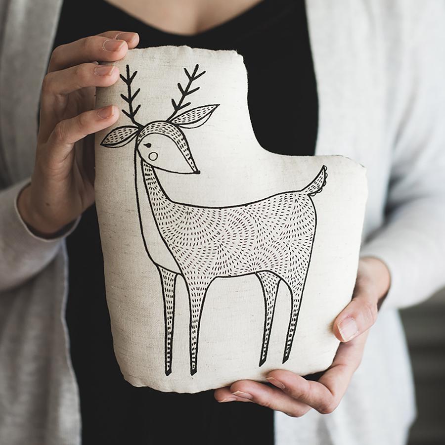 Reindeer Pillow