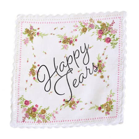 Happy Tears Handkerchief - Assorted Florals