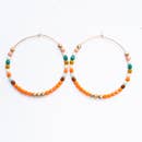 Extra Large Colorful Hoop Earrings