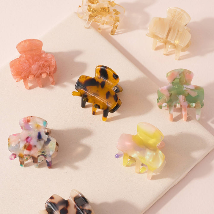 Mini Tortoise Hair Claw