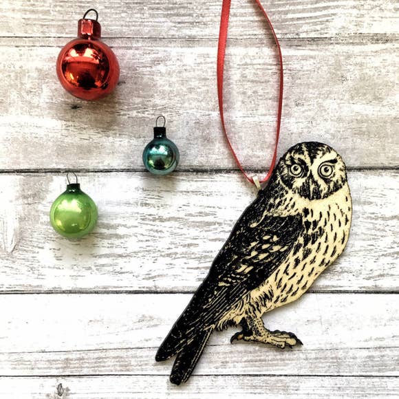 Owl Christmas Ornament