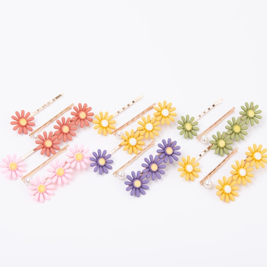 Daisy 3 Piece Hair Pin Set