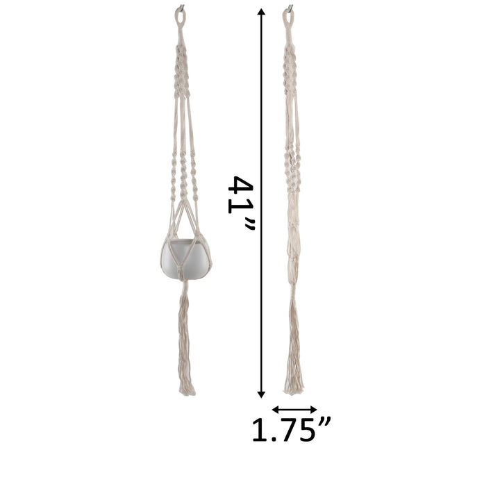 Macrame Planter Hanger 41"