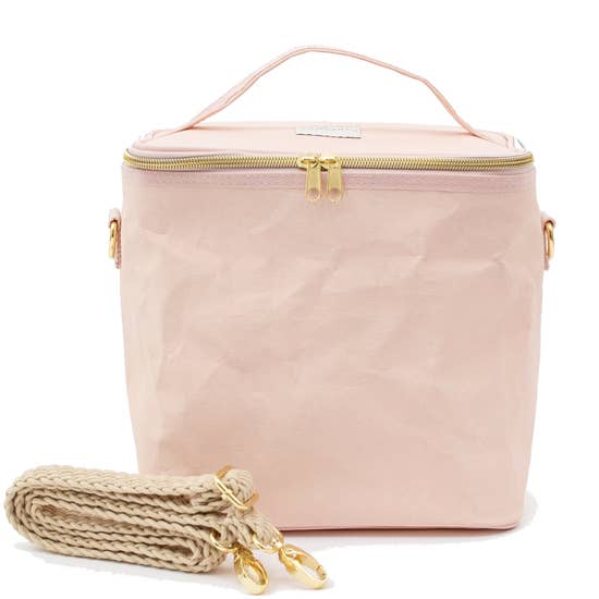 Blush Pink Paper Lunch Poche