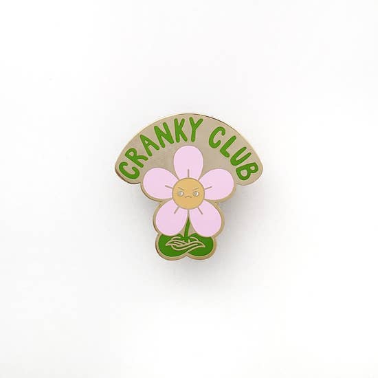 Cranky Club Enamel Pin
