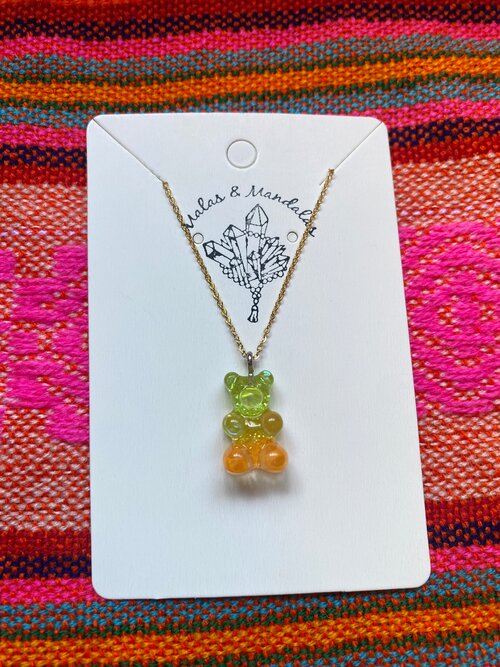 Gummy Bear Necklace - Assorted Colors
