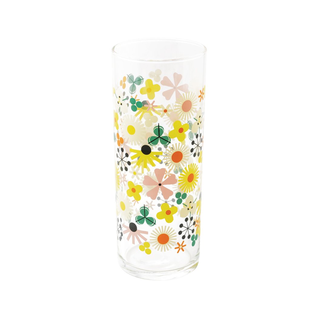 Drinking Glass - Pop Floral
