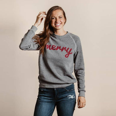 Golden Hour Pink Cowboy Crew Neck Oversized Sweatshirt