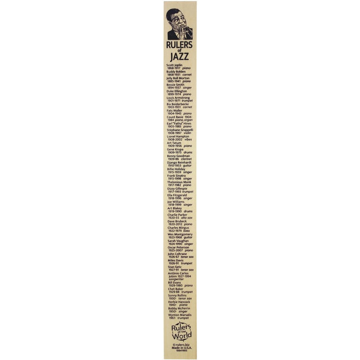 Rulers of Jazz Ruler