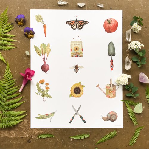Collector: The Garden - Art Print