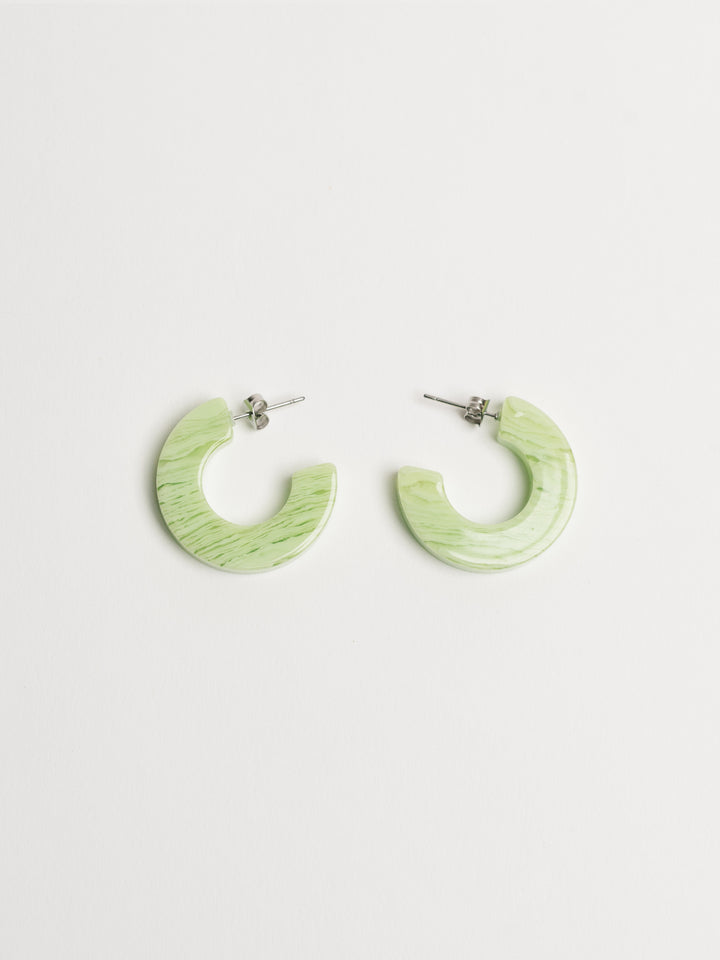 Ray Hoop Earrings