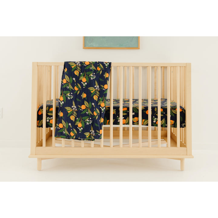 Orange Blossom Crib Sheet