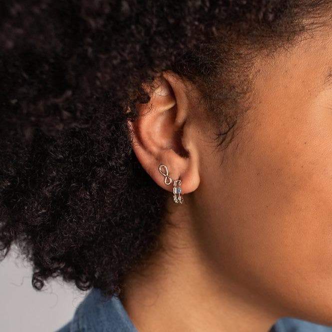 Infinity Stud Earrings