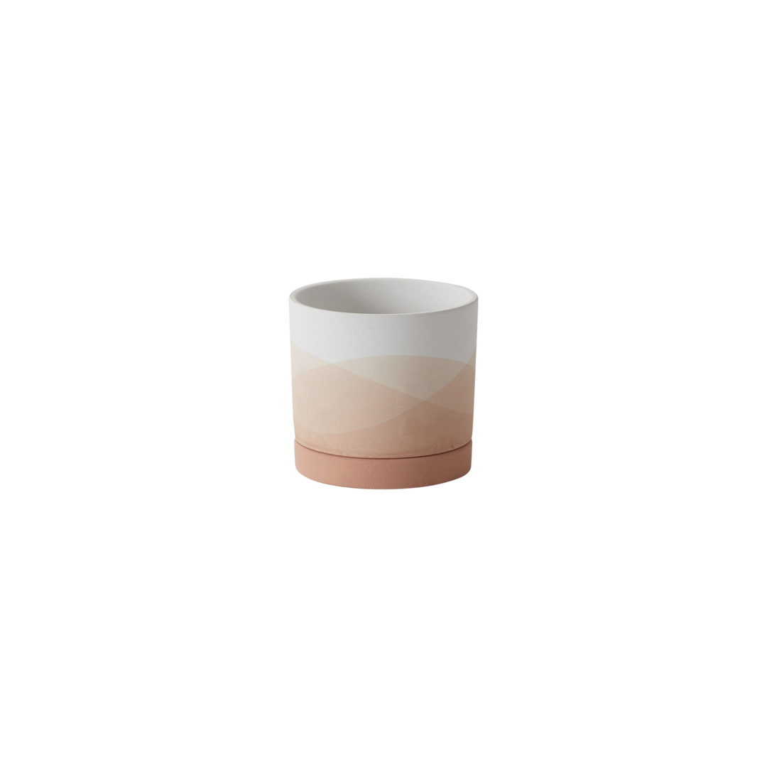 Terracotta Sunrise Pot