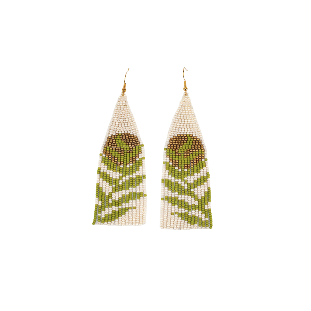 Moonlit Frond Earrings