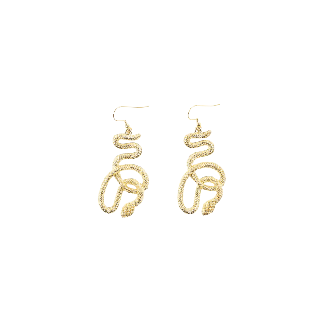 Snake Coil Earring
