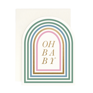 Arched - Oh Baby Card