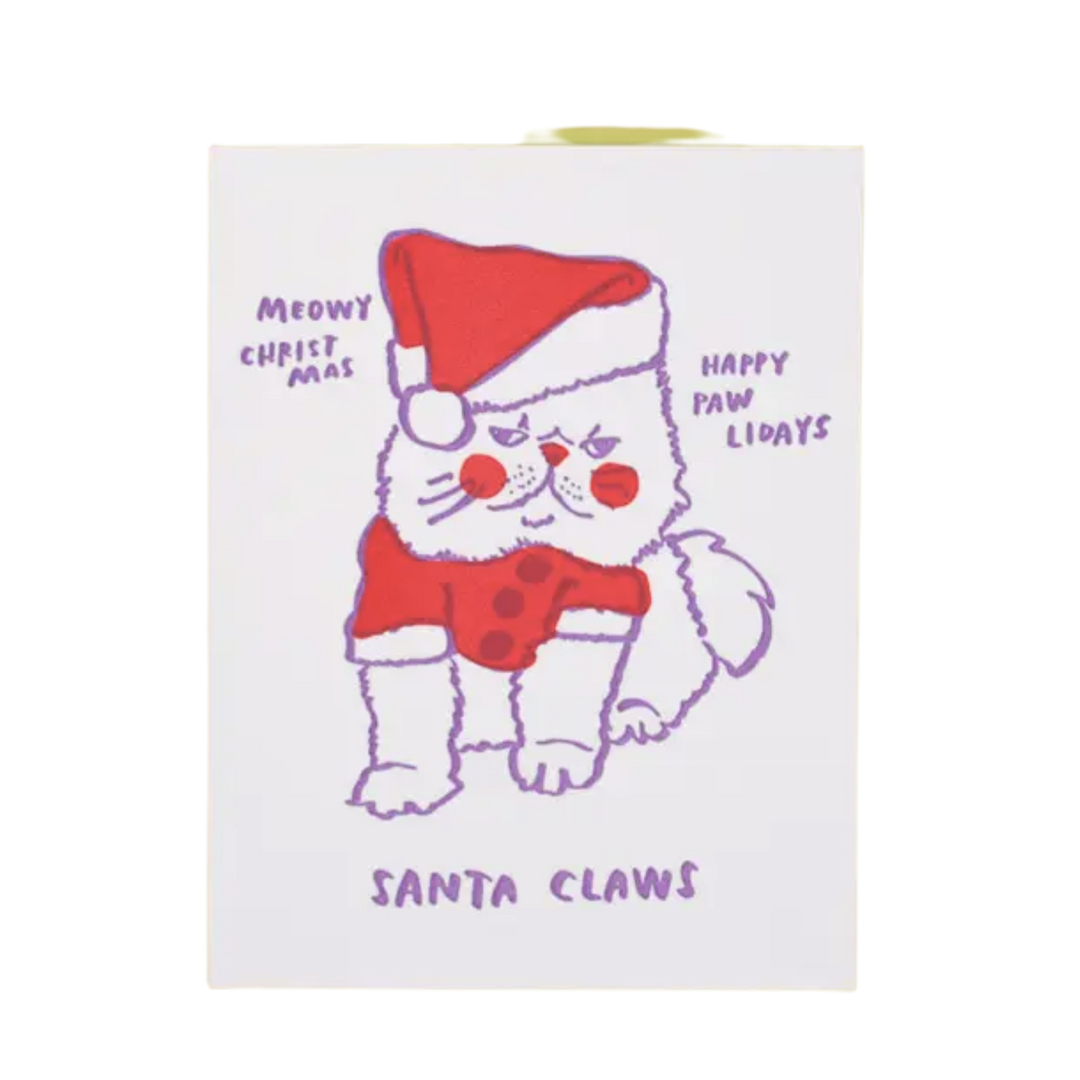 Santa Claws Card