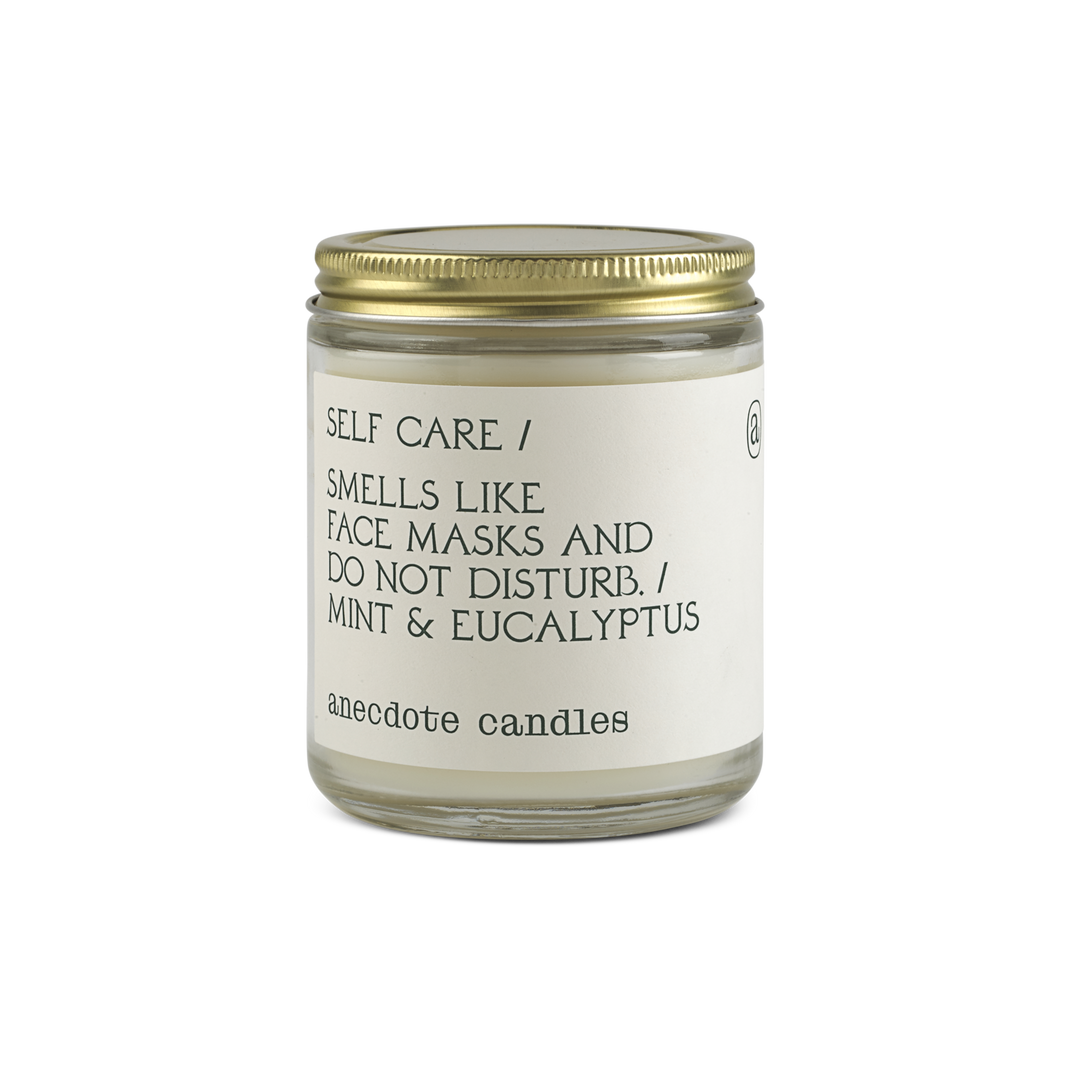 Self Care Candle (Mint & Eucalyptus)